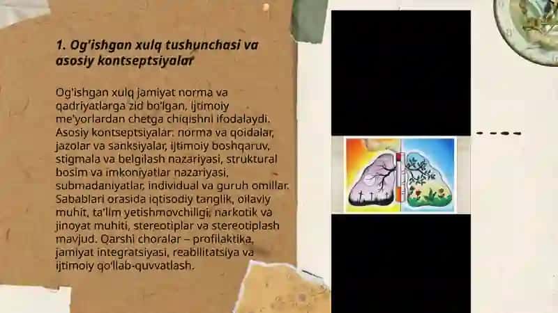 Og'ishgan xulq nazariyalari asosiy kontsepsiyalar mazmuni 3