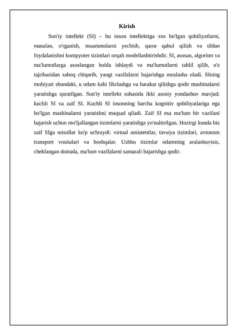 Sun'iy intellektning asoslari 3