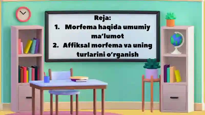 So’zning morfemik tarkibini o’rganish 3