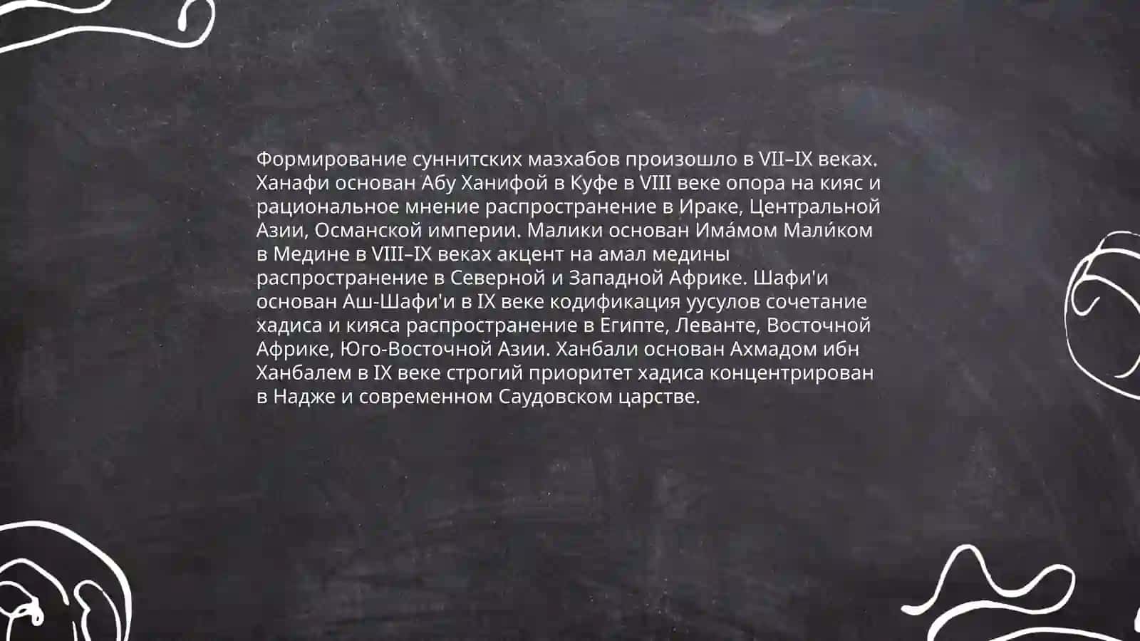 Исламские правовы школы 3