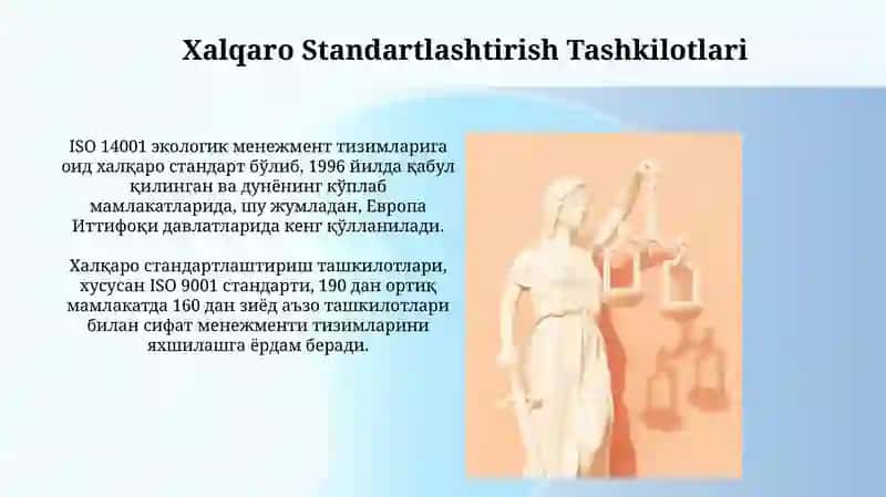 ISO 14001 экологик менежмент тизимлари 3