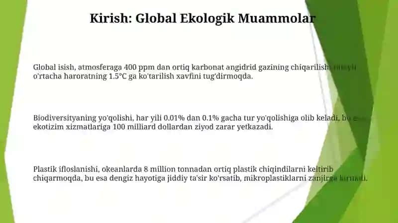 Xalqaro ekologik siyosat 3