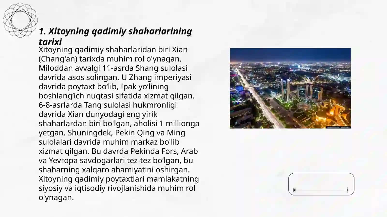 Xitoyning qadimiy va zamonaviy shaharlari 3