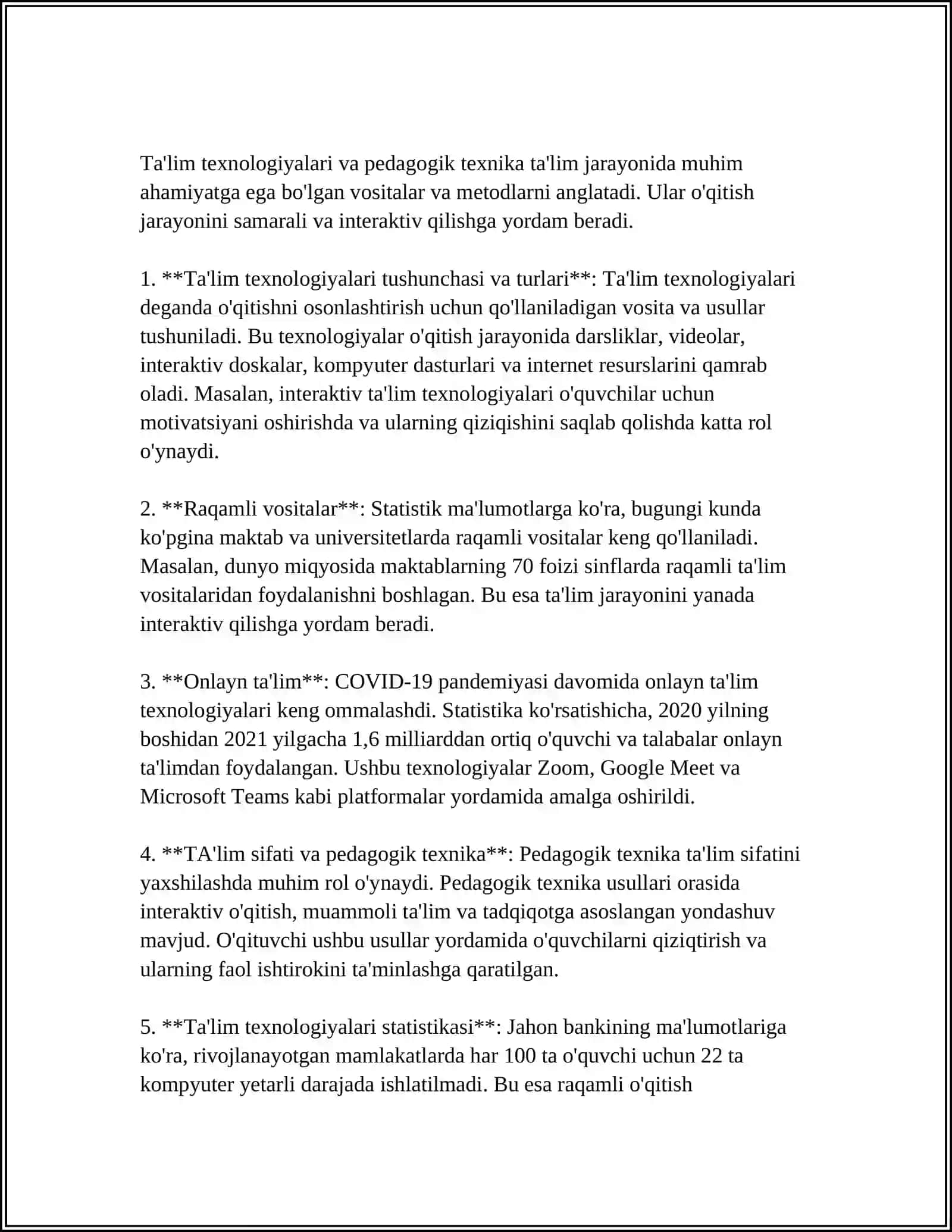 PEDAGOGIK TEXNIKA EGALLASH MAXORATI 3