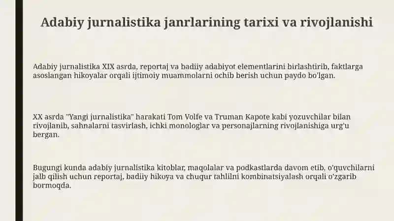 Adabiy Jurnalistika 3
