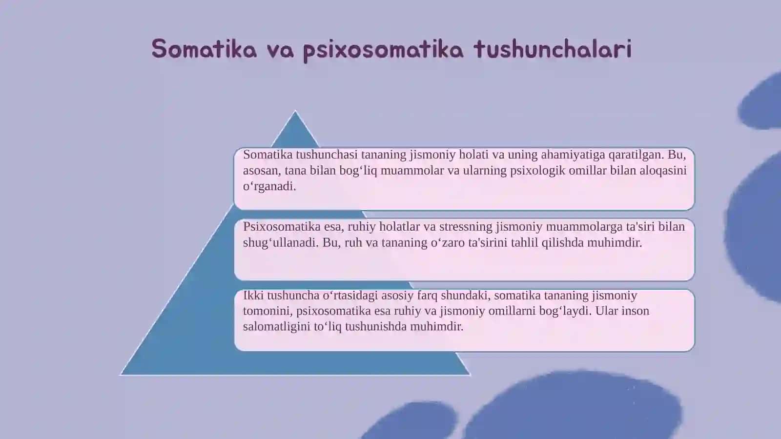 Somatika va psixosomatika haqida 3