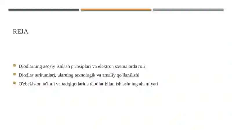 Radioelektronika fanidan taqdimot 3