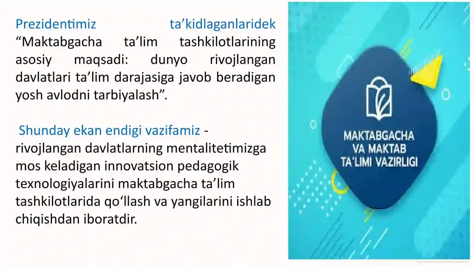 Zamonaviy tendensiyalar 3