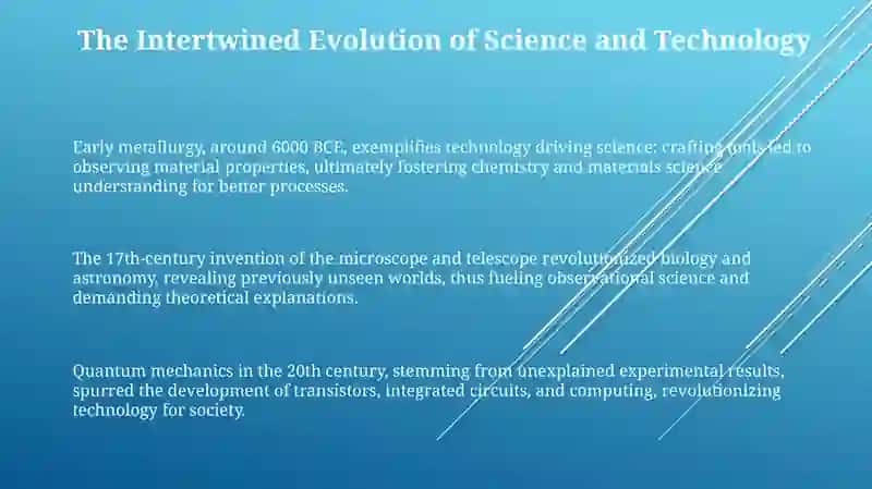 The Intertwined History of Science and Technology 3