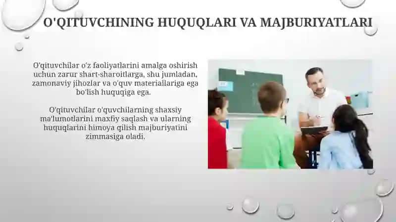 O'qituvchining muomala odobi 3