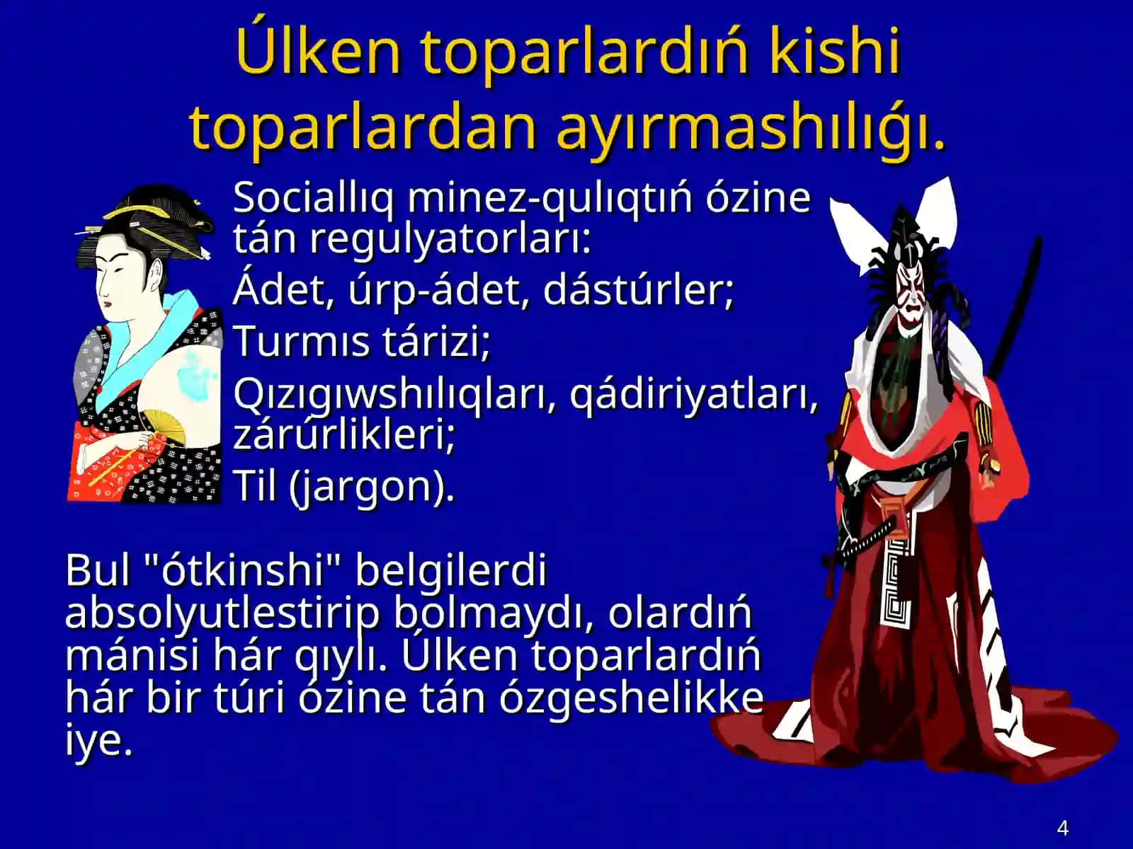 Úlken toparlar ham massalıq psixologiya 3