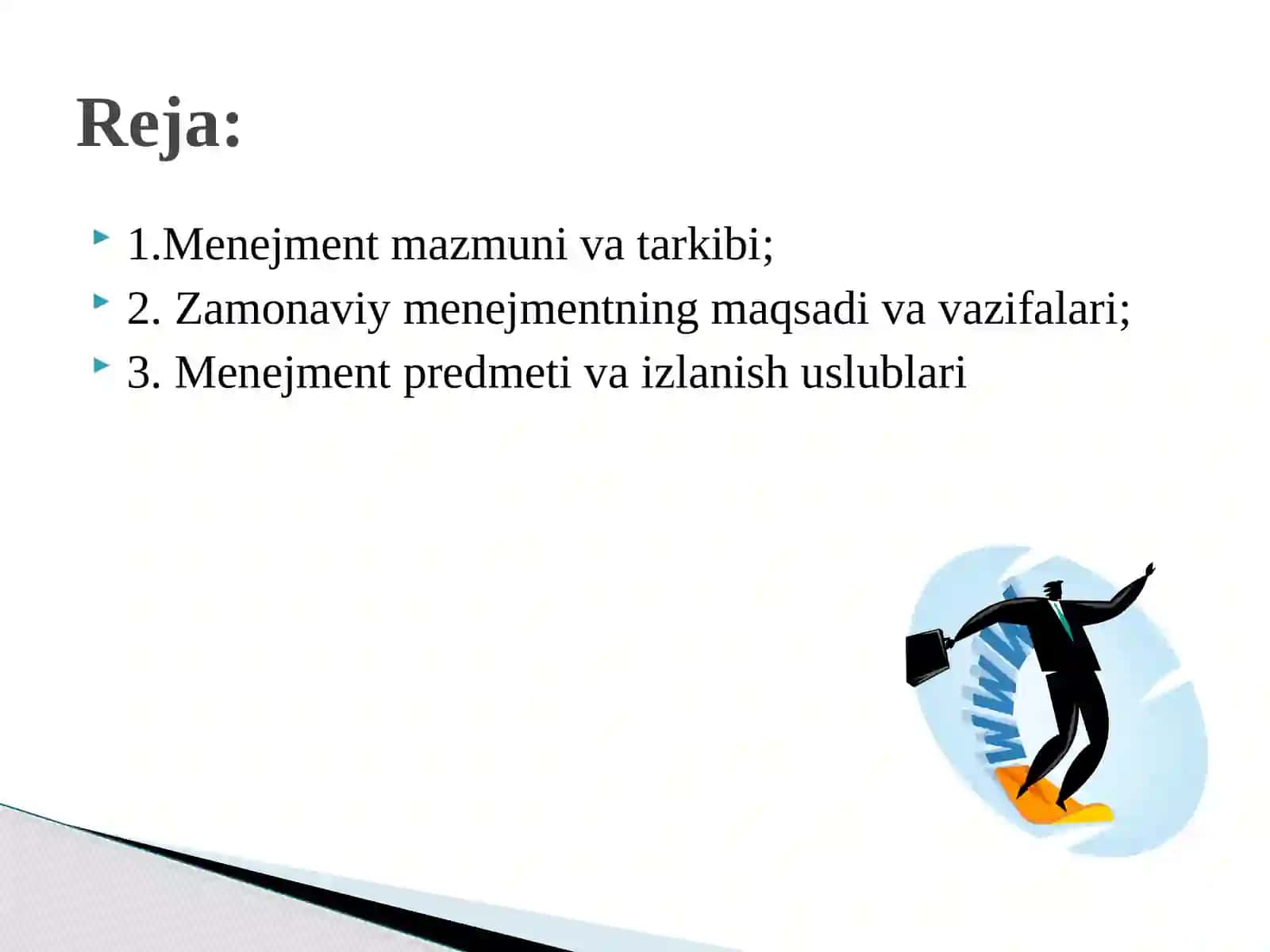 Menejment nazariyasi: Darslik 3