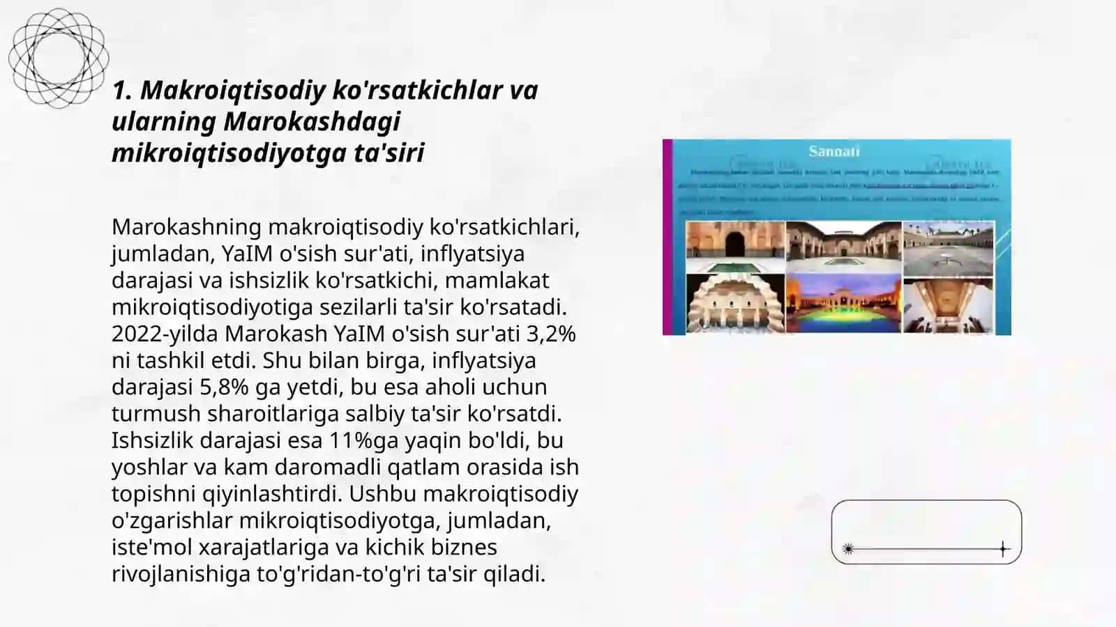 Marokash mikroiqtisodiyoti 3
