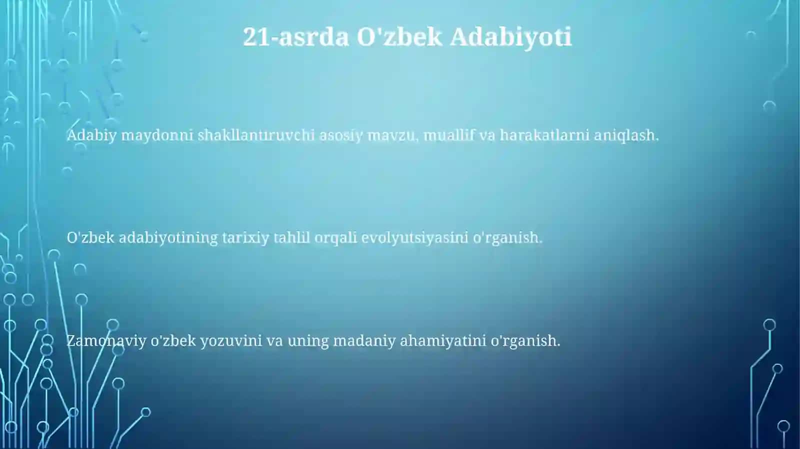Õzbekadabiyotitarixifaniningmaqsadvavazifalari 3