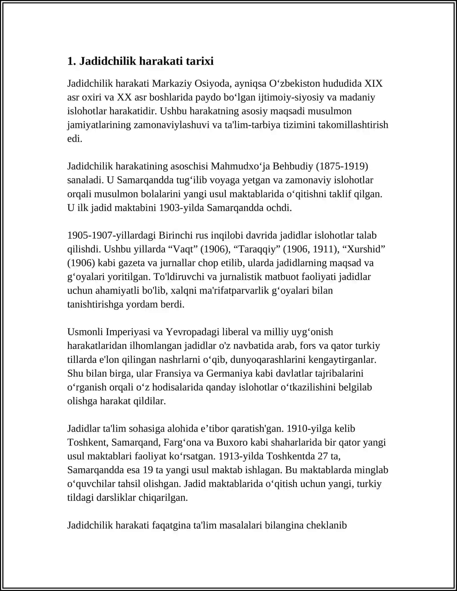 JADIDCHILIK HARAKATI NAMOYANDALARI 3
