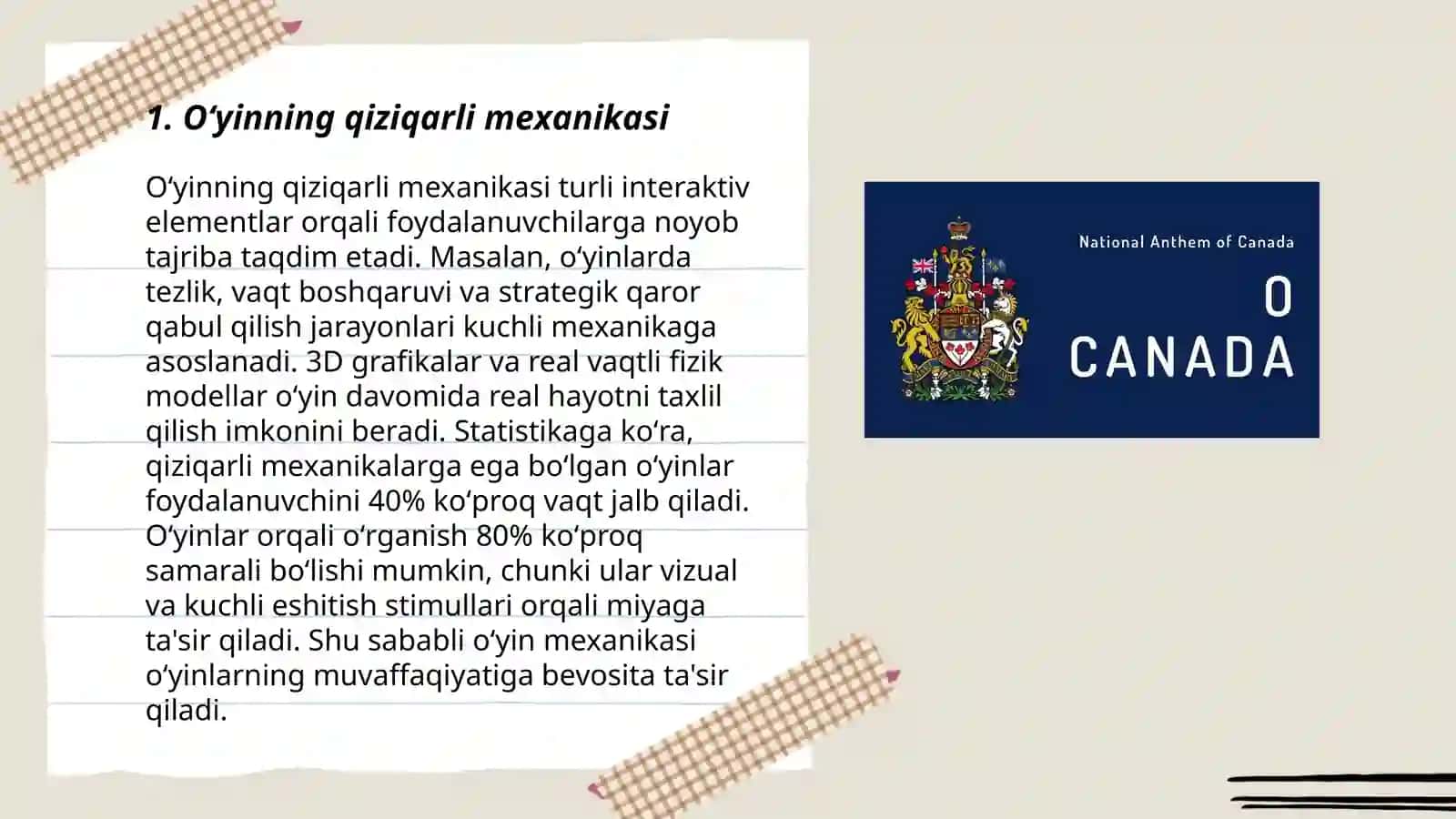 Oʻyinning qiziqarli mexanikasi 3