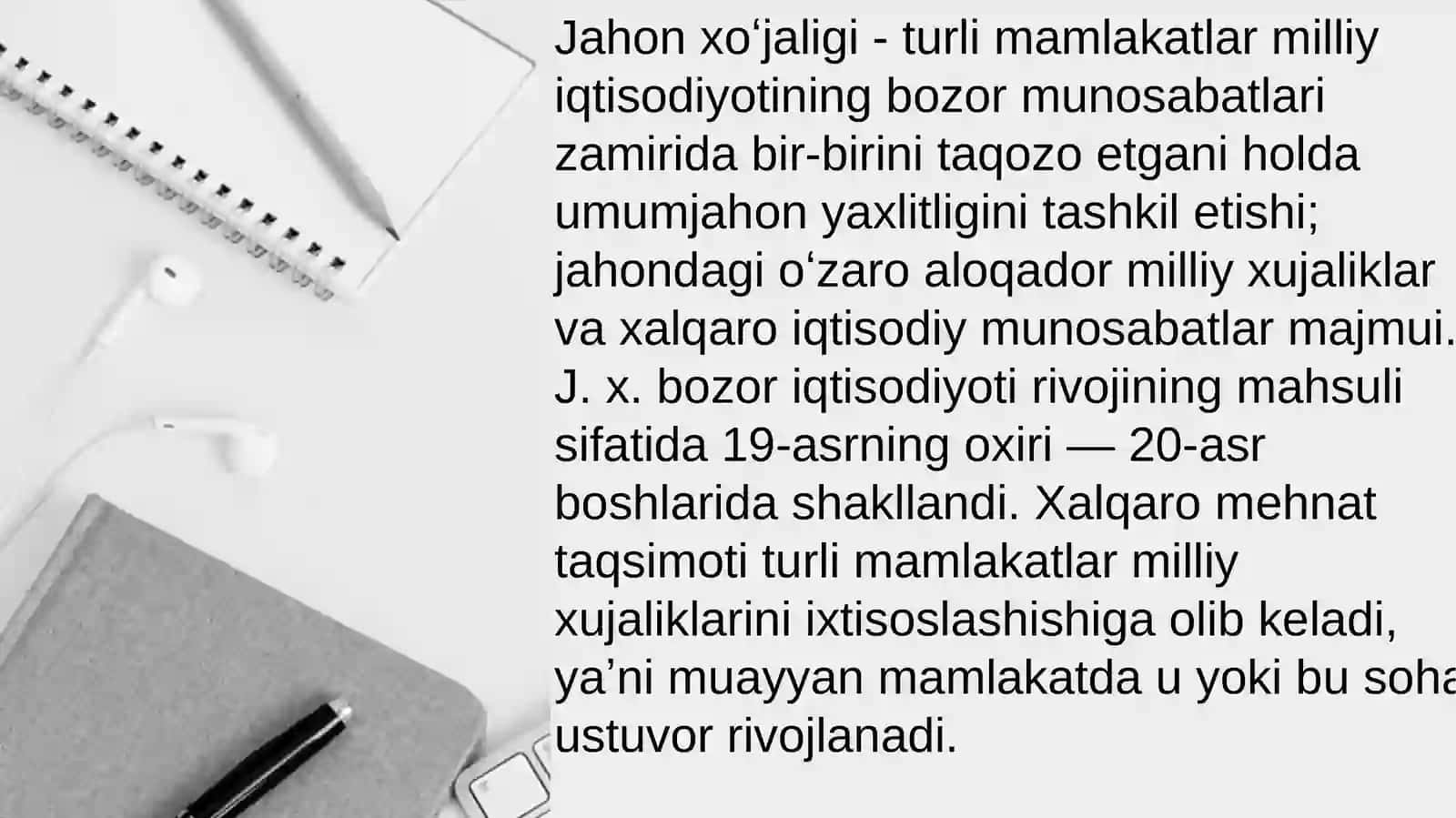 Jahon xoʻjaligida kambagʻallik va ochlik muammolari 3