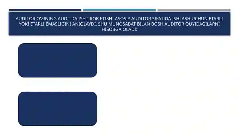 Boshqaauditorlik ishining natijalaridan foydalanish 3