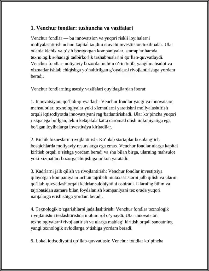 VENCHUR FONDLAR 3