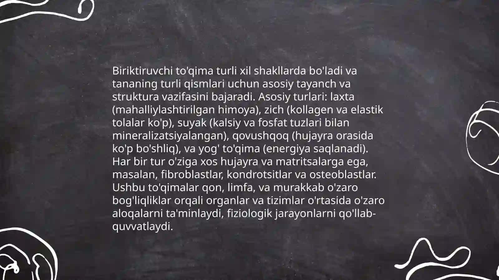 Turli hil biriktiruvchi tõqimalar 3