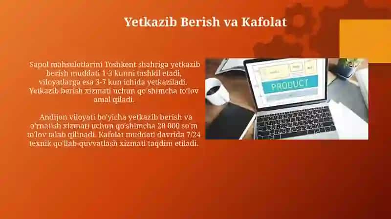 Sapol buyumlar umumiy malumot 3