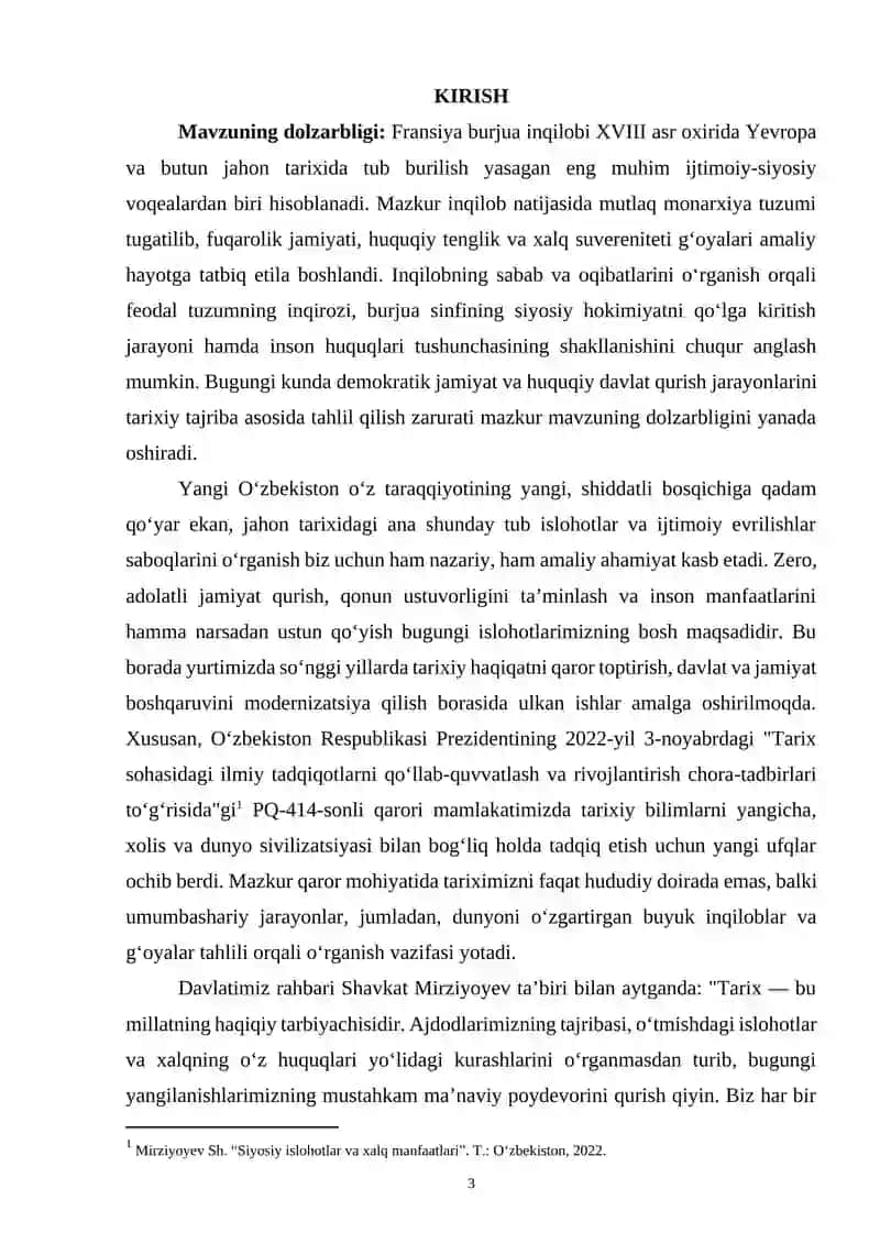 Fransiya Burjua inqilobining sabab va oqibatlari 3