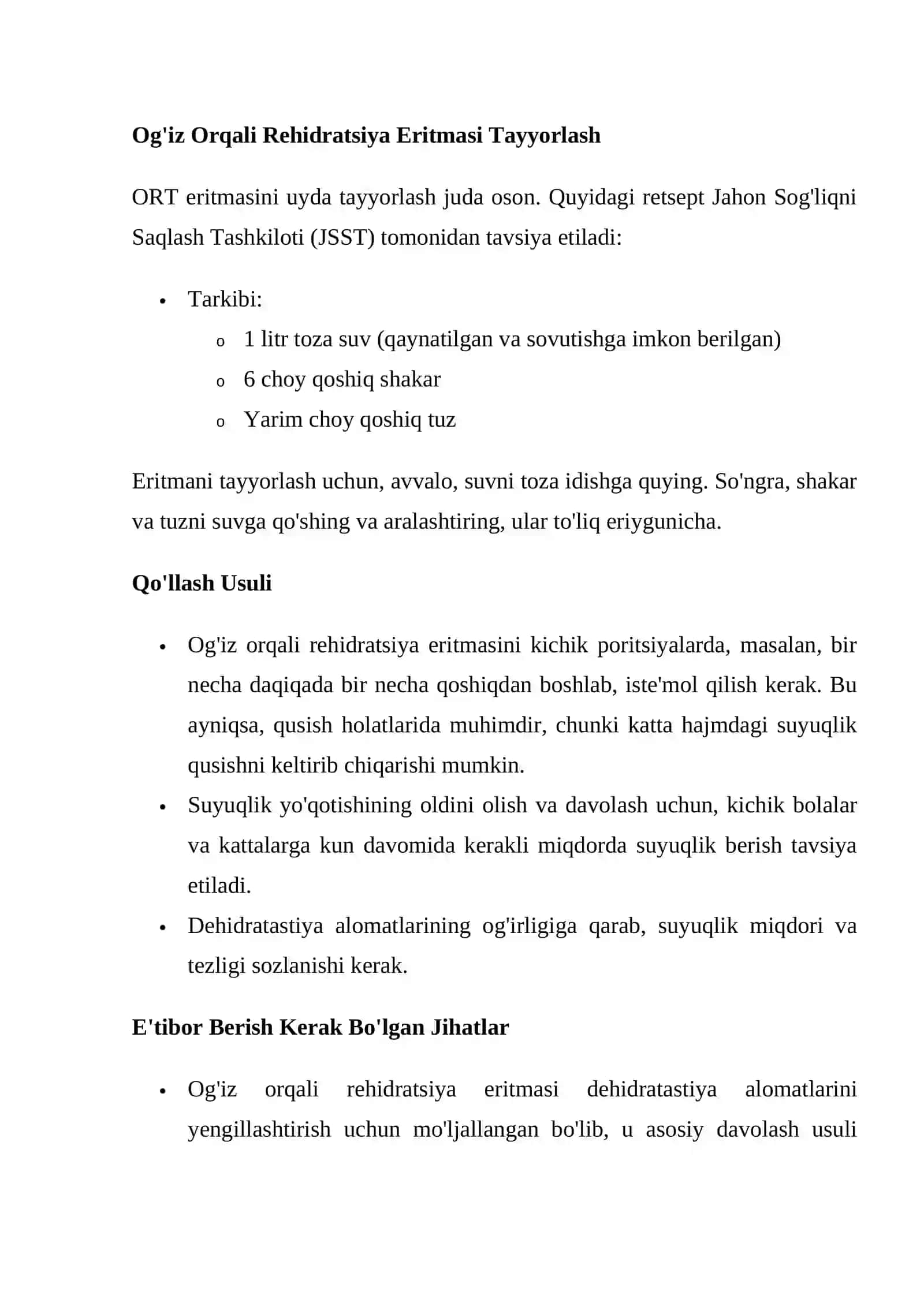 OG`IR SUVSIZLANGANDA VENAGA SUYUQLIKNI YUBORIB DAVOLASH 3