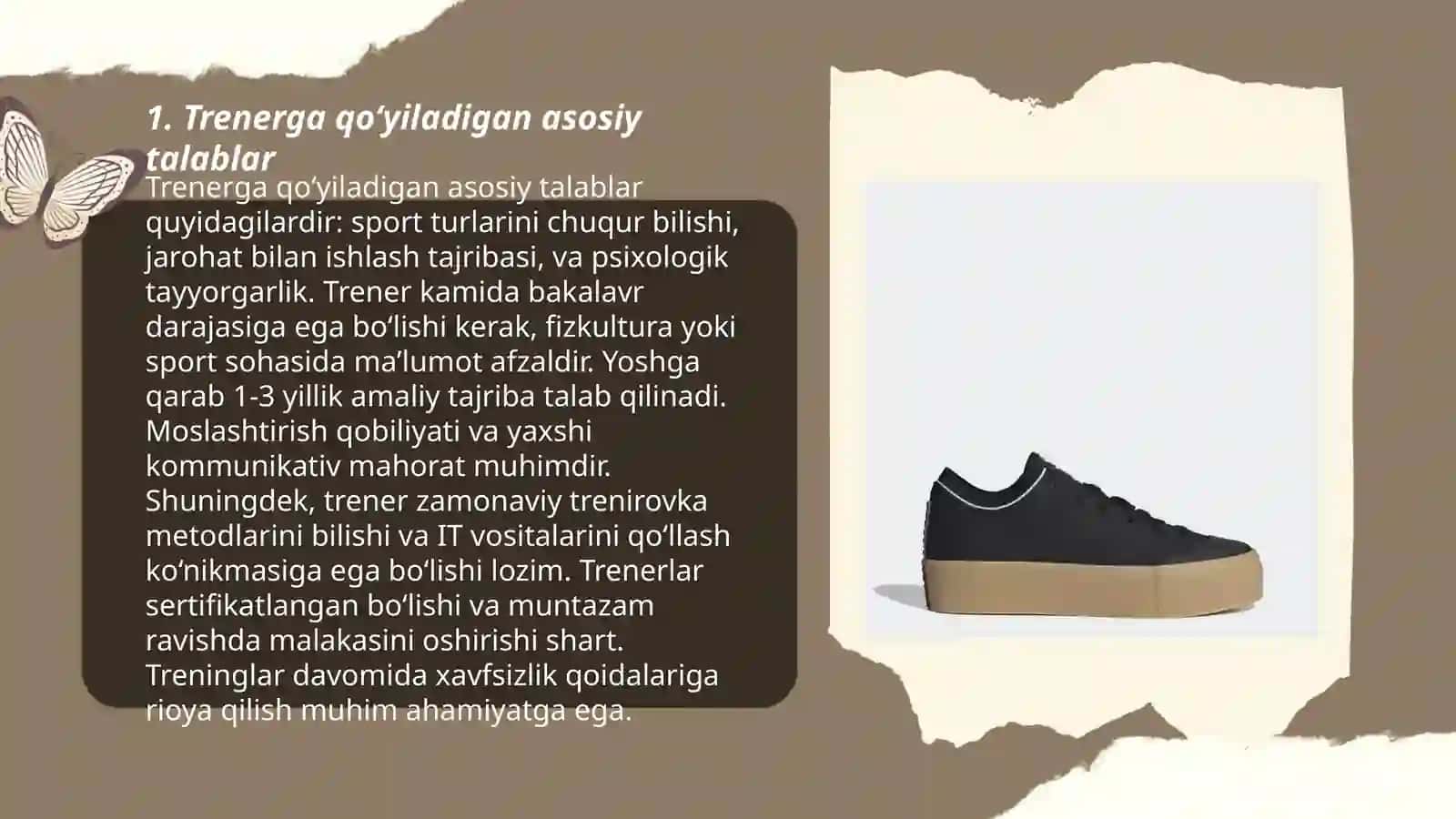Trenerga qoʻyiladigan etik talablar 3