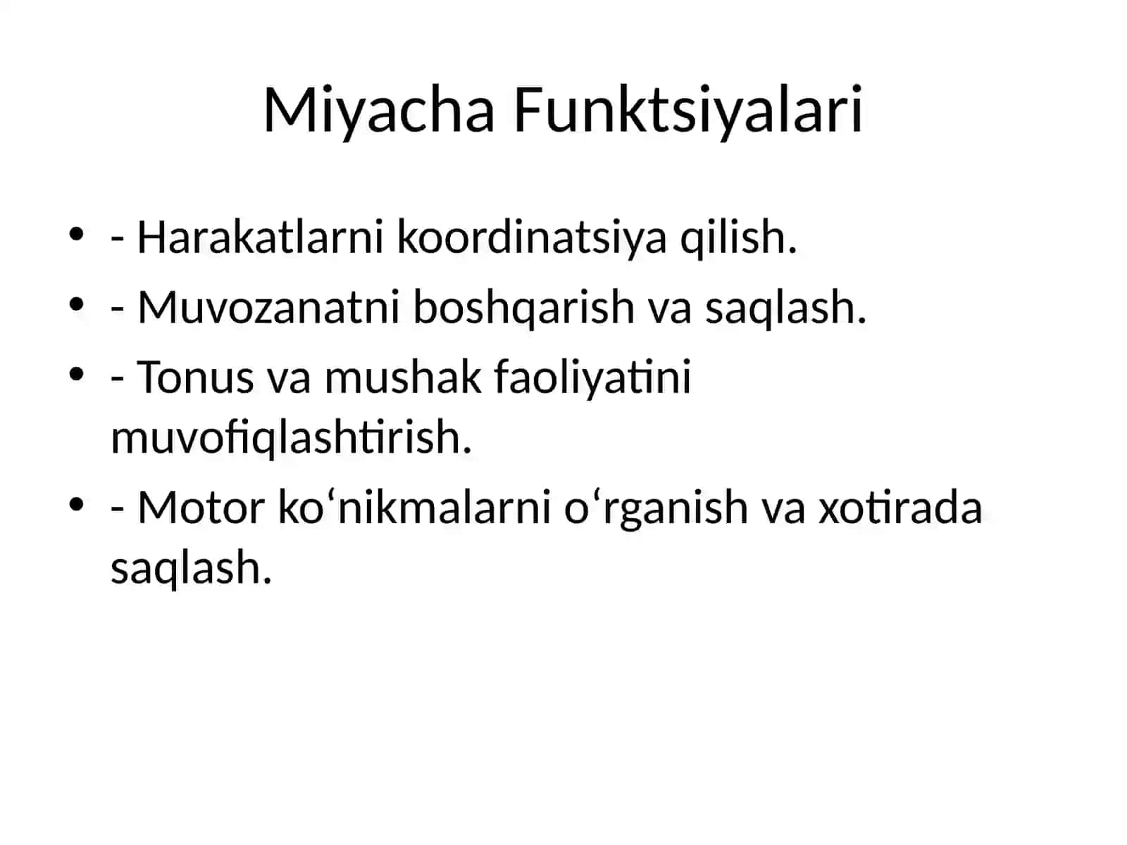 Miyacha Faoliyati 3