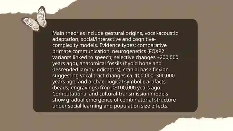 Studying the history and evolution of language 3
