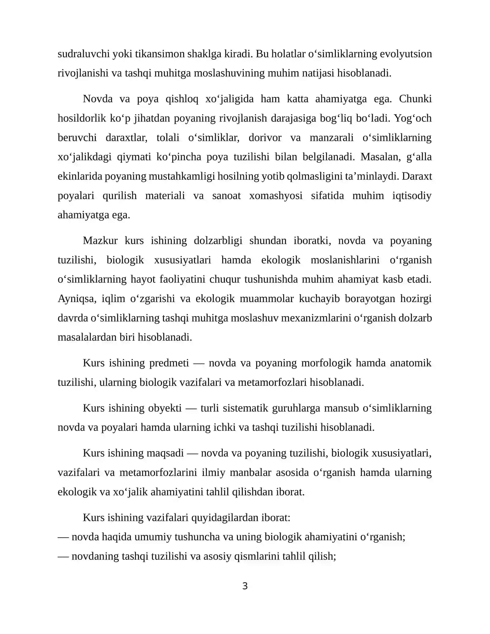 NOVDA VA POYANING TUZILISHI 3