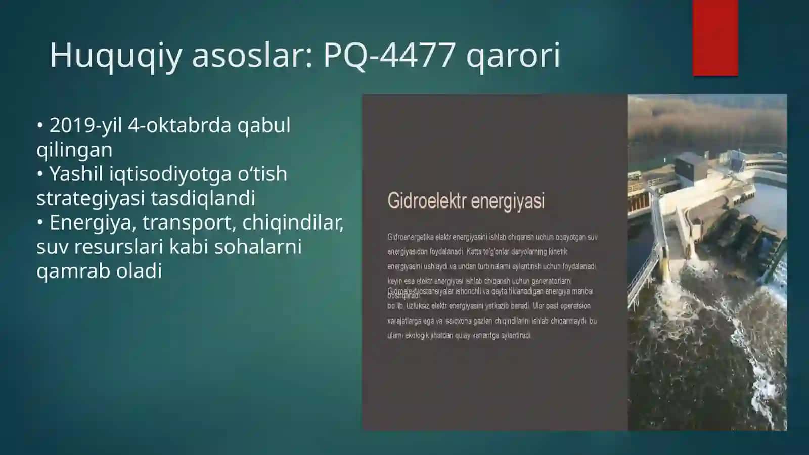 Yashil iqtisodiyotga oʻtish strategiyasi 3