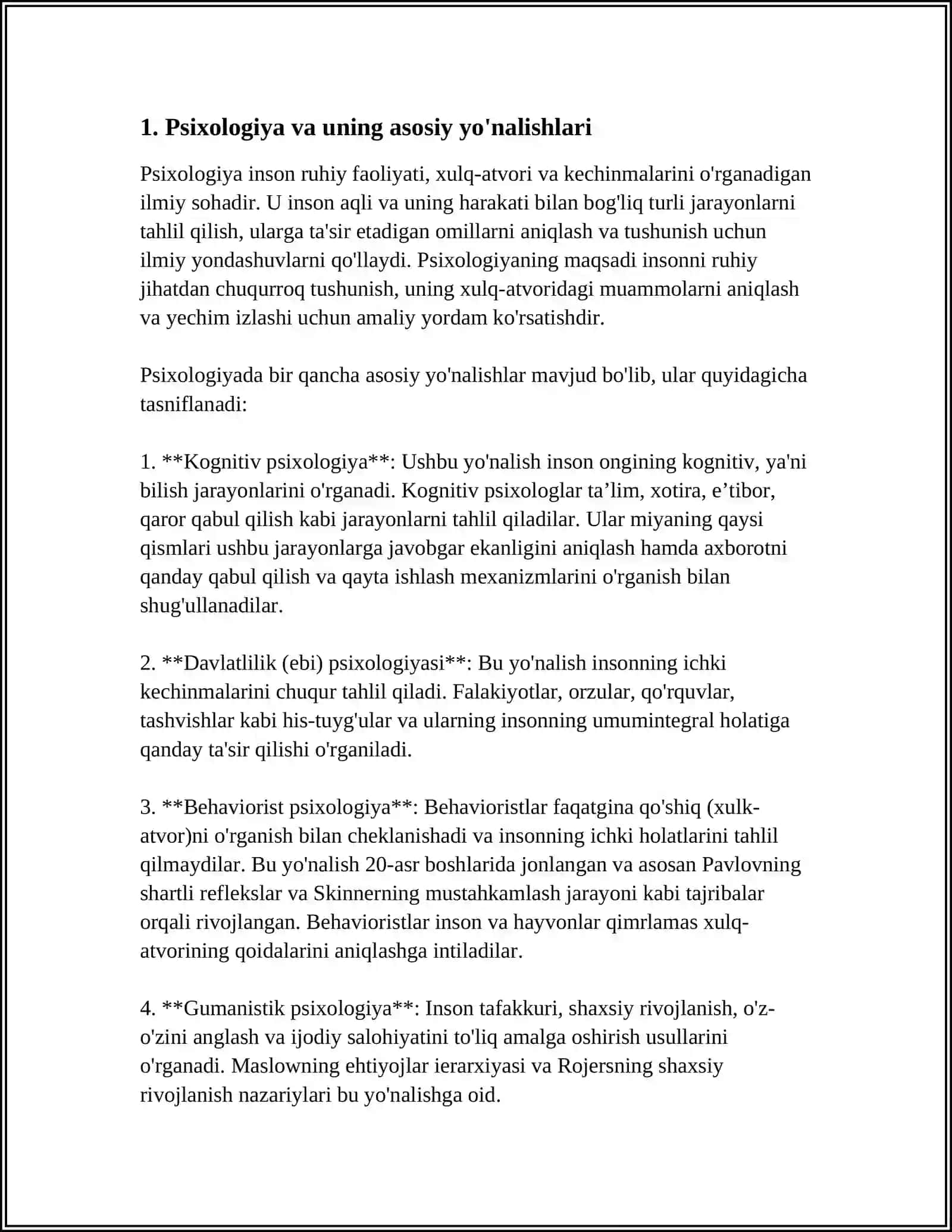 PISXOLOGIYA HAQIDA MAʼLUMOT 3