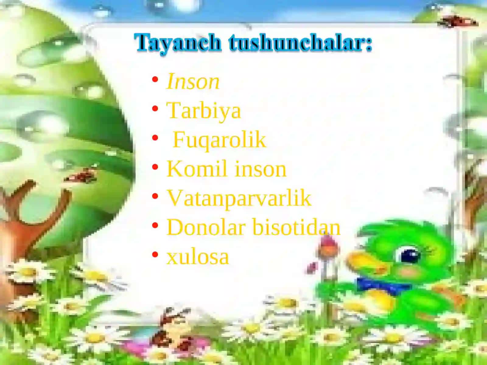 Fuqarolik tarbiyasi 3