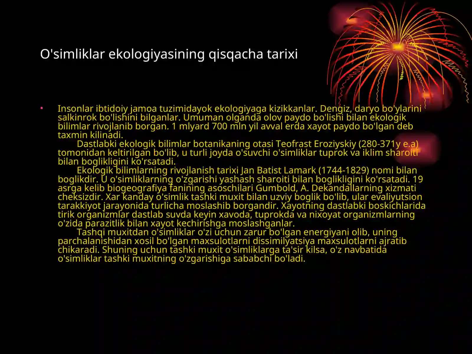 O'simliklar ekologiyasi 3