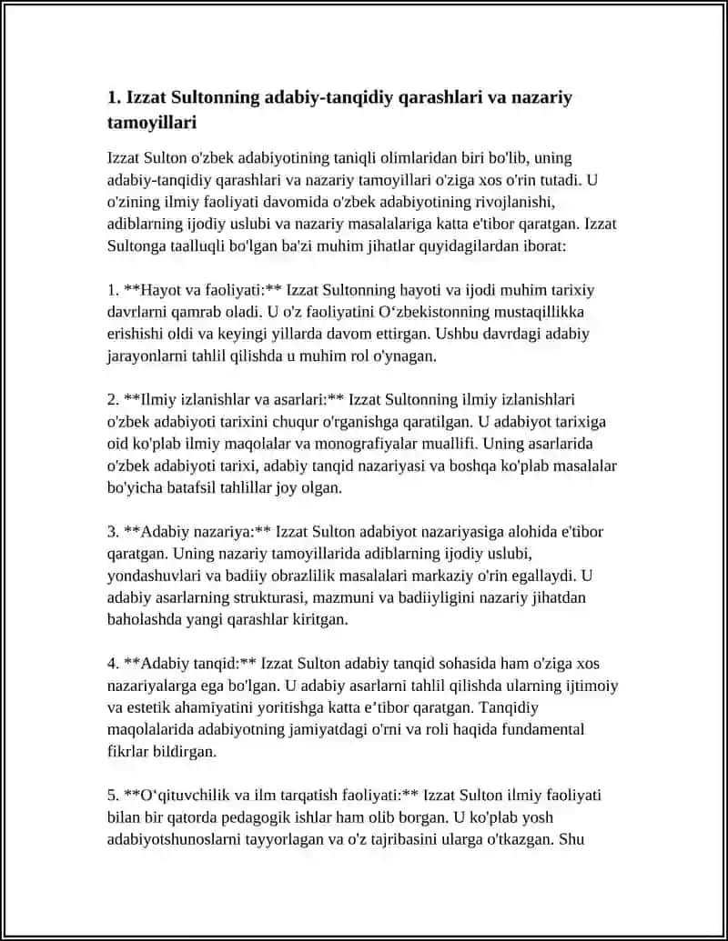 IZZAT SULTON ADABIYOTSHUNOS 3