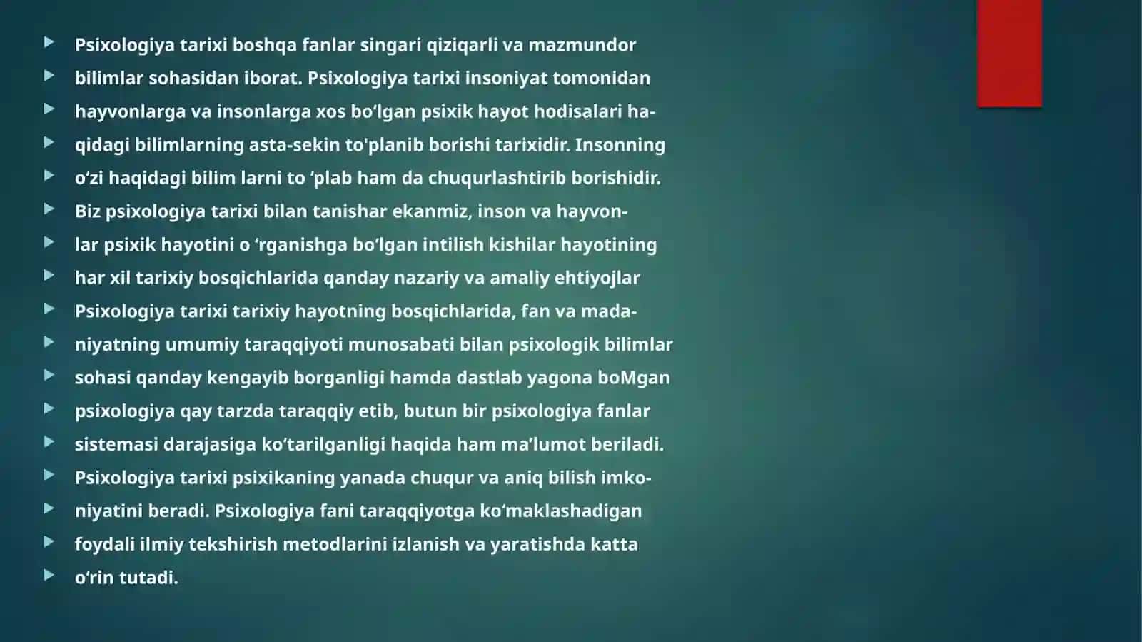 PSIXOLOGIYA TARIXI FANIGA KIRISH 3