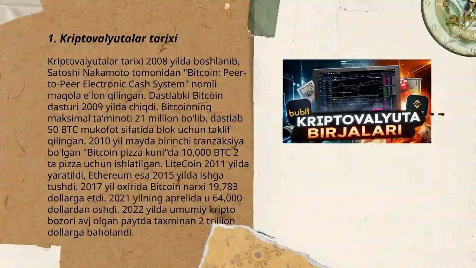 Kriptovalyutalar: tarixi va tasnifi 3