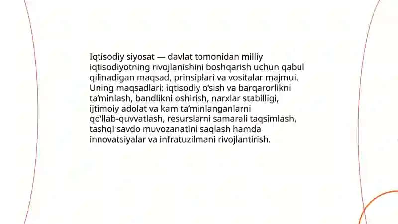 Iqtisodiy siyosat asoslari va tarkibi 3