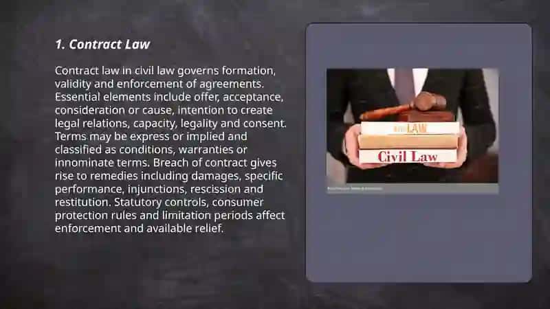 Civil law 3