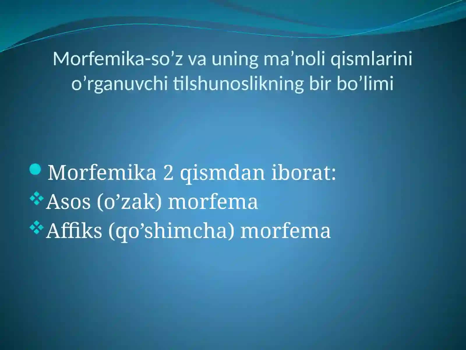 So'z yasash jarayonida asosda ro'y beradigan fonetik o'zgarishlar 3