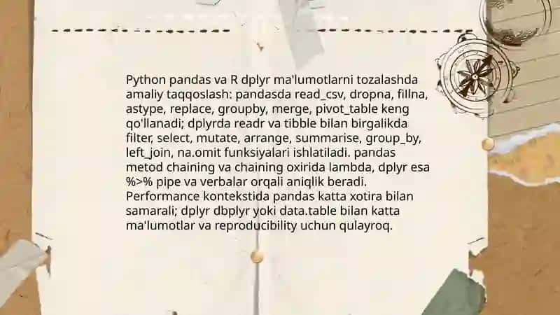 Python vs. R: Ma'lumotlar tahlili va statistik modellashtirishdagi raqobat 3