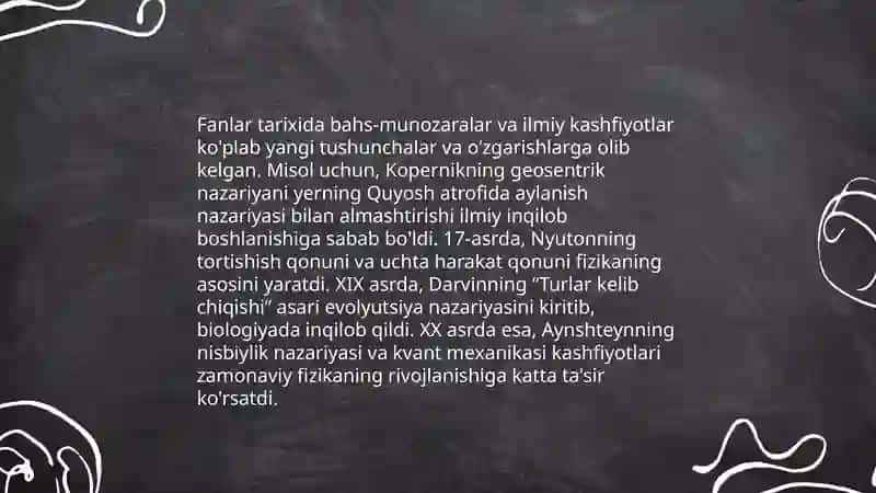 Fanlar tarixida bahs-munozaralarning roli va ahamiyati 3