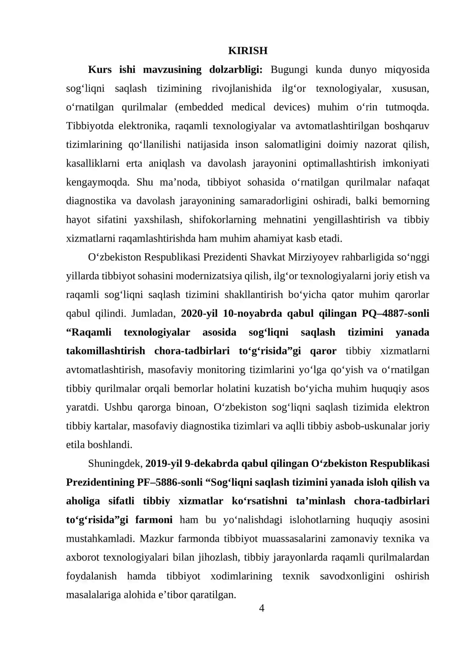 O‘RNATILGAN TIZIMLARDA APPARAT VA DASTURIY TA’MINOTNING QO‘SHMA LOYIHALASH USULLARI (HW/SW CO-DESIGN) 3