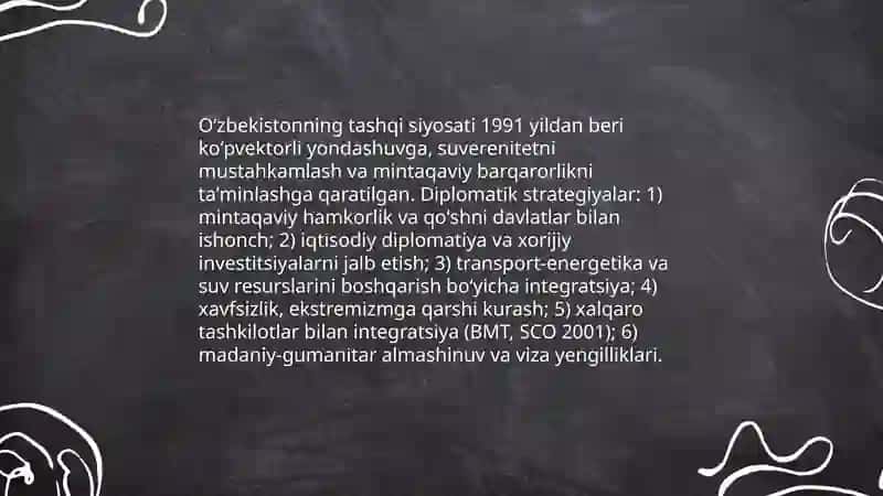 O'zbekiston va jahon hamjamiyati 3