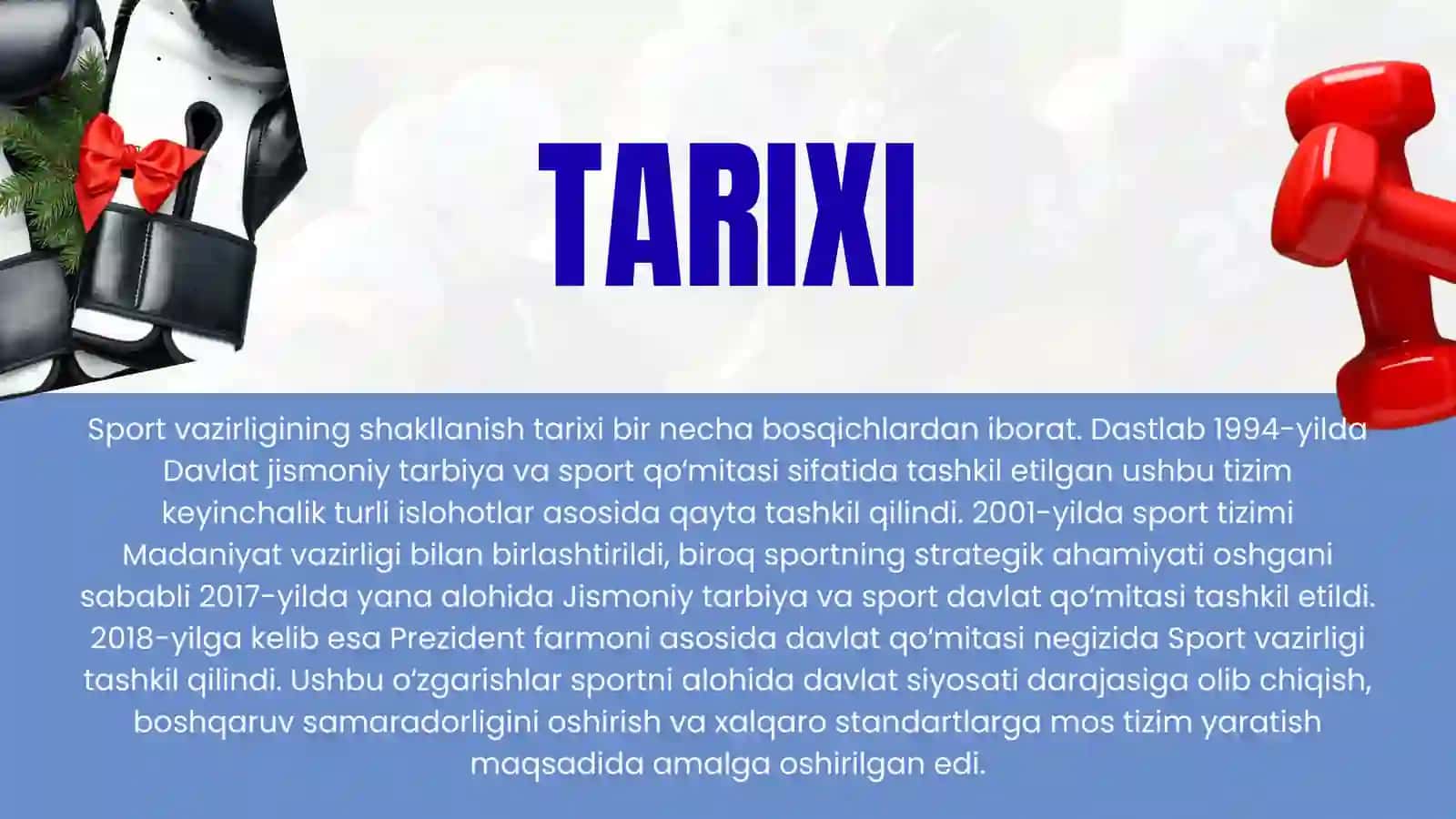 O'zbekiston Respublikasi Sport vazirligi 3