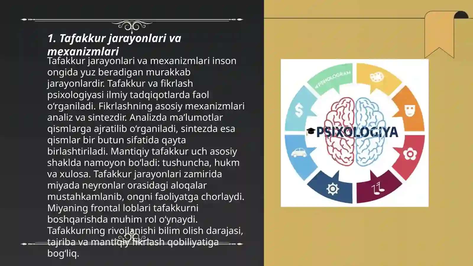 Tafakkur borasidagi psixologik nazariyalar 3