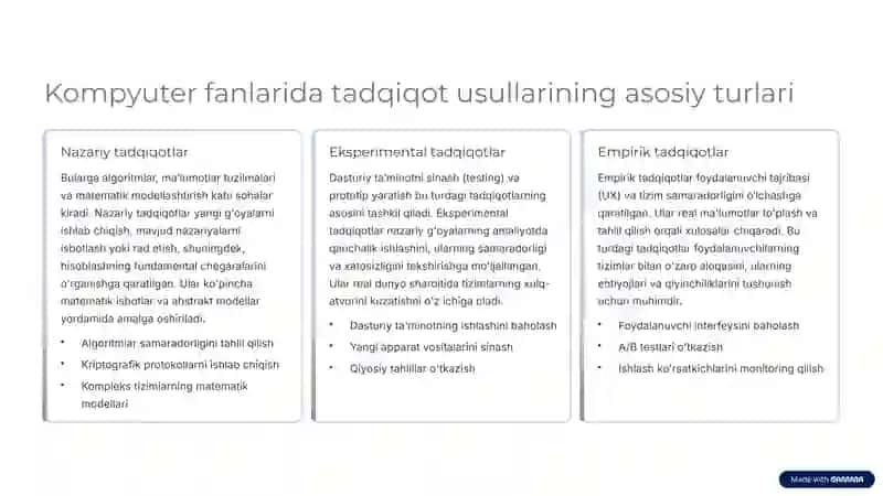 Tadqiqot metodlari kompyuter fanlari uchun 3