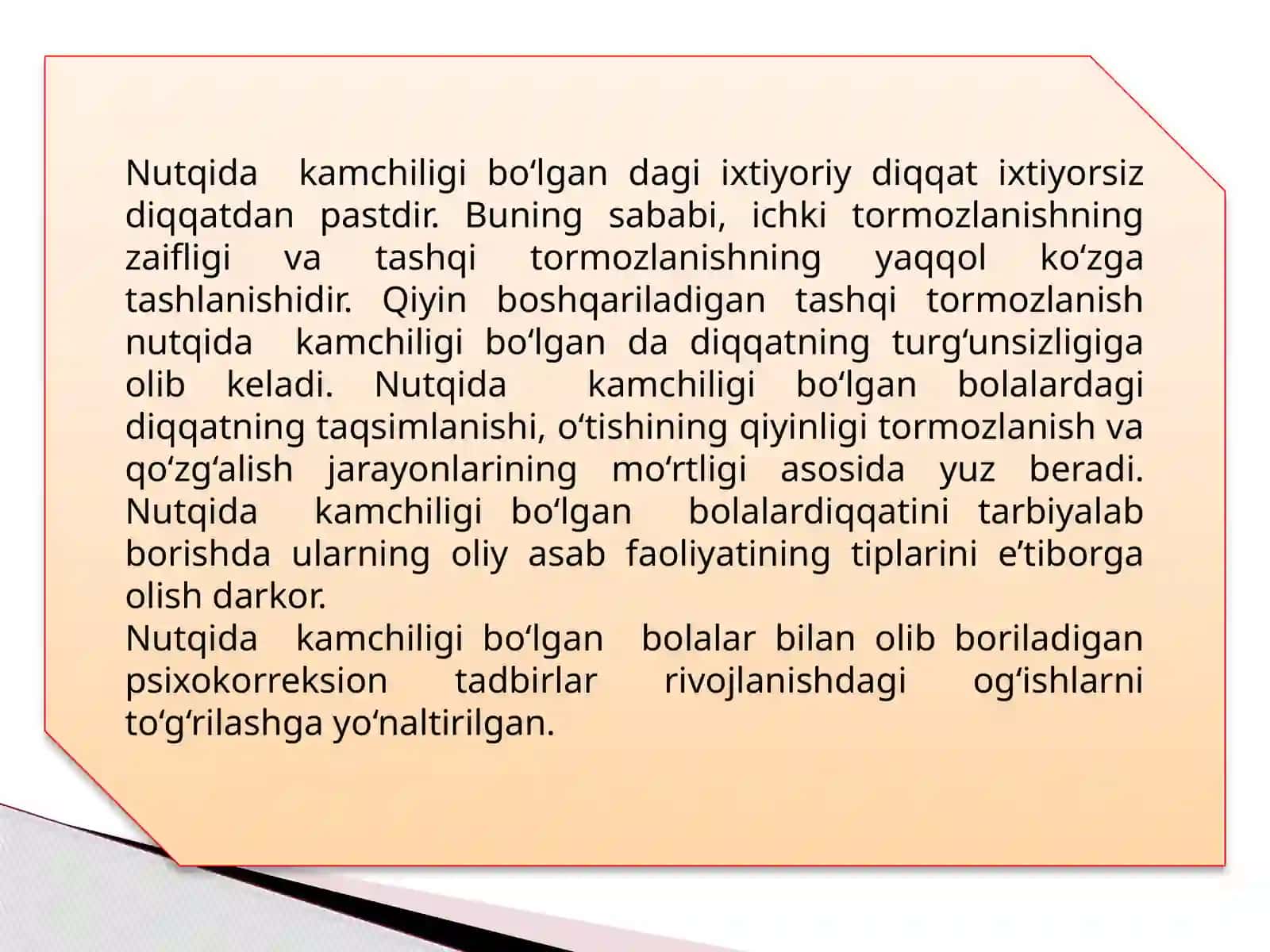 Psixokorreksion ishlar 3