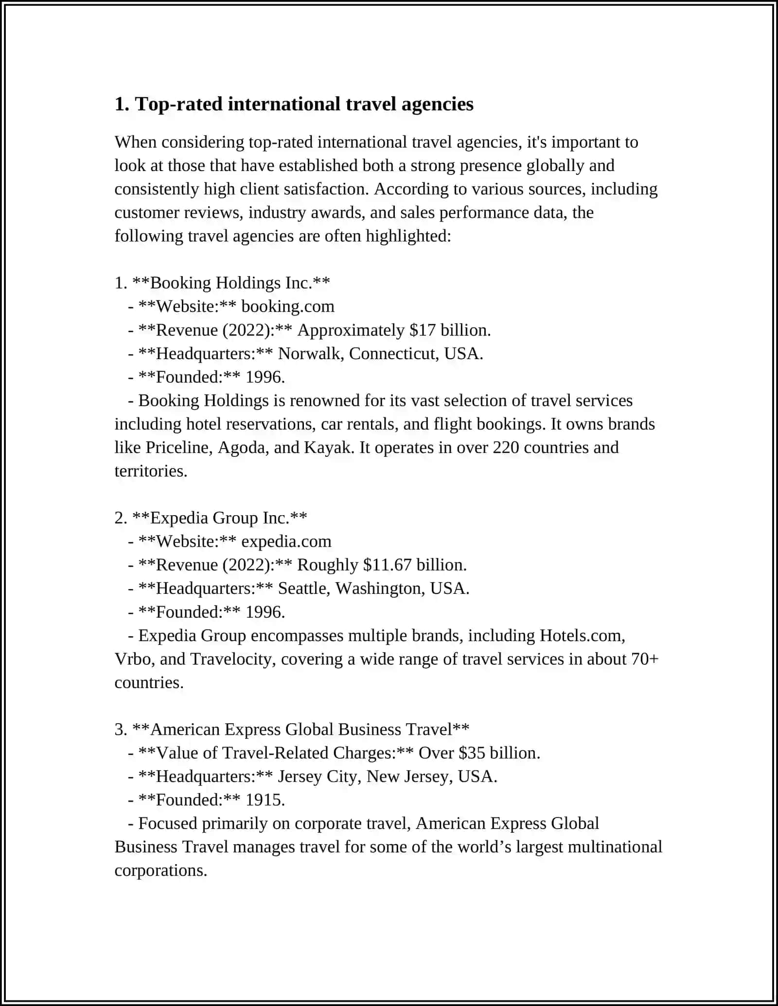 BEST TRAVEL AGENCIES 3